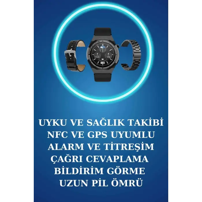 Akıllı Saat ve Kulaklık Seti Bildirim Görme Arama Cevaplama ANC Özelliği