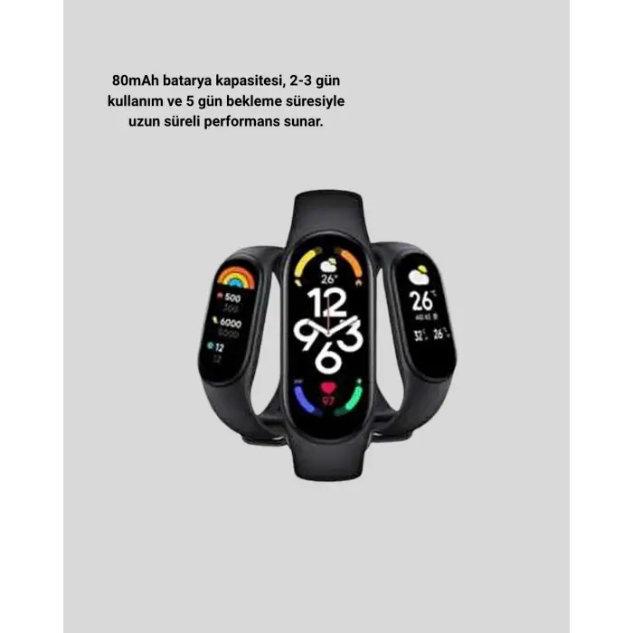 Akıllı Spor Bilekliği – Kalp Atış, Kan Basıncı, Uyku Takip ve Bildirim Özellikli