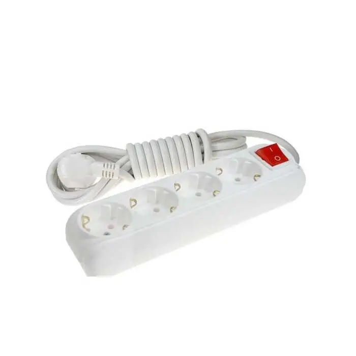 Almera 4lü Anahtarlı Topraklı Priz 3 Mt.