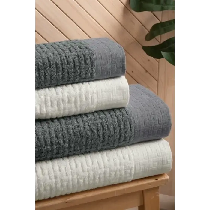 Altınbaşak Bambi Banyo Seti Antrasit Krem