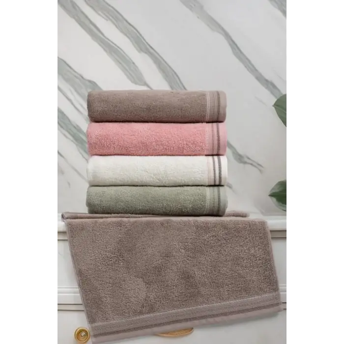 Altınbaşak Jakarlı 4´lü 50x90 El Havlusu Selinda