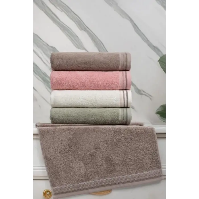 Altınbaşak Jakarlı 4´lü 50x90 El Havlusu Selinda