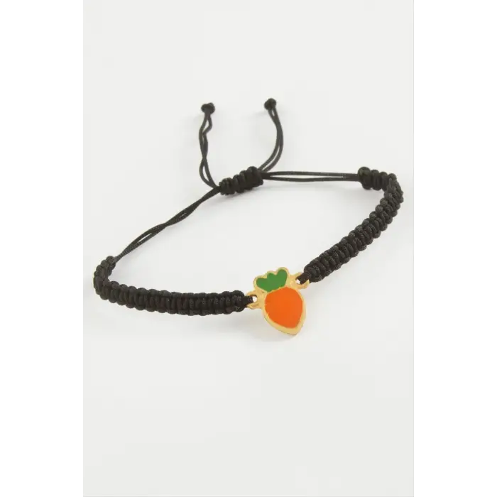 Ananas Makrome Örgülü Bileklik