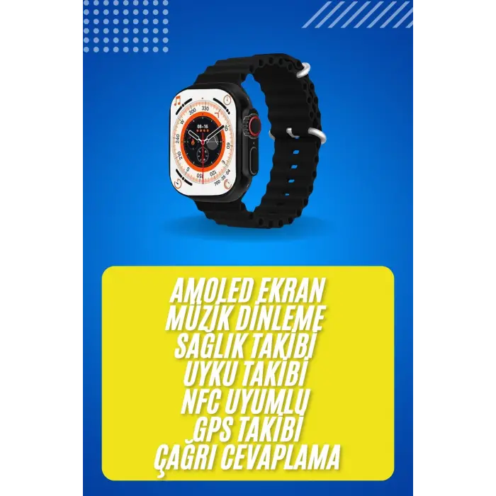 Android ve İOS Uyumlu Arama Konuşma Yapabilen Akıllı Saat