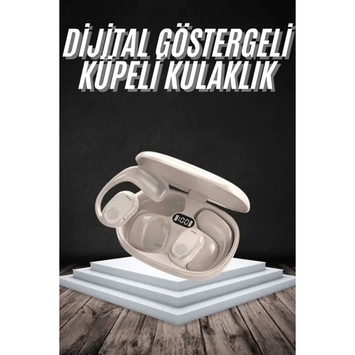 Android ve İOS Uyumlu Bluetooth Küpe Kulaklık Bluetooth Kulaklık Kablosuz