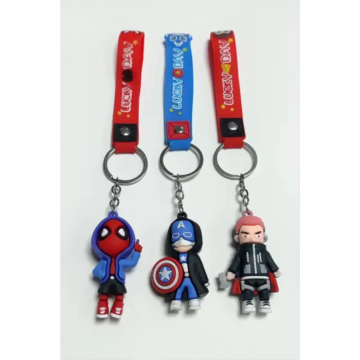 Anime Silikon Anahtarlık