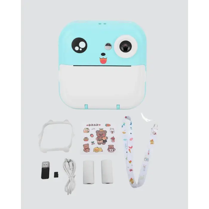 Anında Baskı Özellikli GCH62 Çift Lensli Dijital Kamera