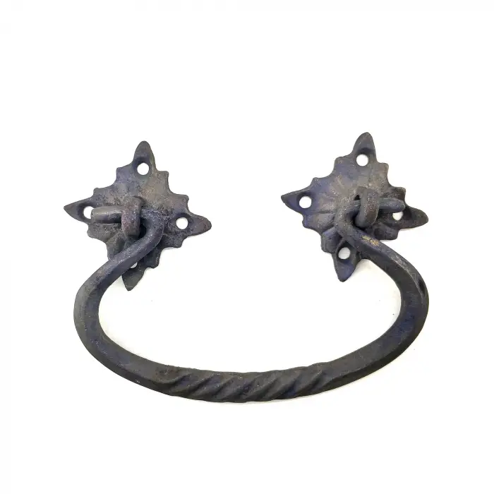 Eco Lounge Antika Tarz Dekoratif Pirinç Kazan Kulbu - 90x130 mm, Oksit