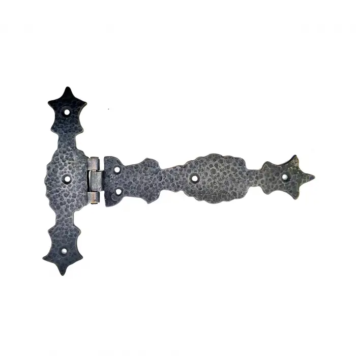 Antika Tarz Dekoratif Pirinç Kuyruklu Zambak Menteşe - 175x248 Mm, Oksit