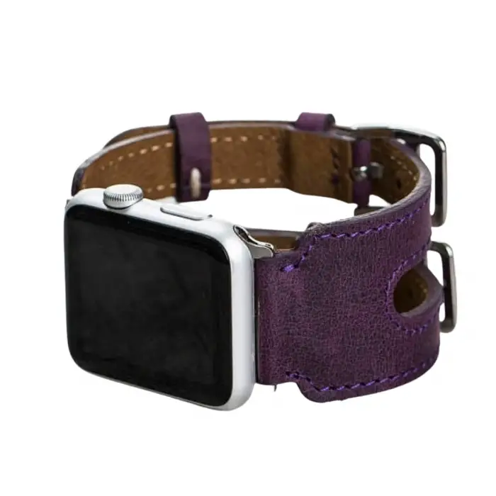 Apple Watch Uyumlu Deri Kordon 38-40-41mm Cuff DB G7