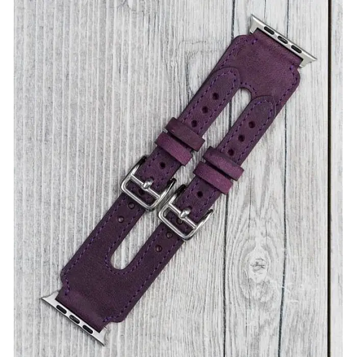 Apple Watch Uyumlu Deri Kordon 38-40-41mm Cuff DB G7