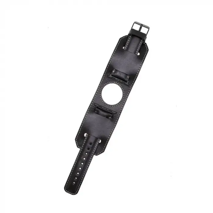 Apple Watch Uyumlu Deri Kordon 42-44-45mm Cuff RST1