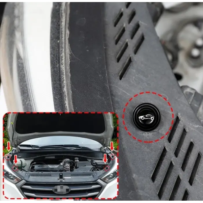 Araba Kapısı Darbe Emici Pad Seti