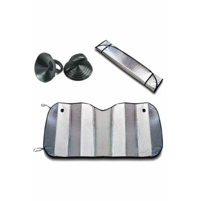 Araba Ön Cam Güneşliği Katlanabilir Oto Güneşlik Tüm Araç Modellerine Uygun