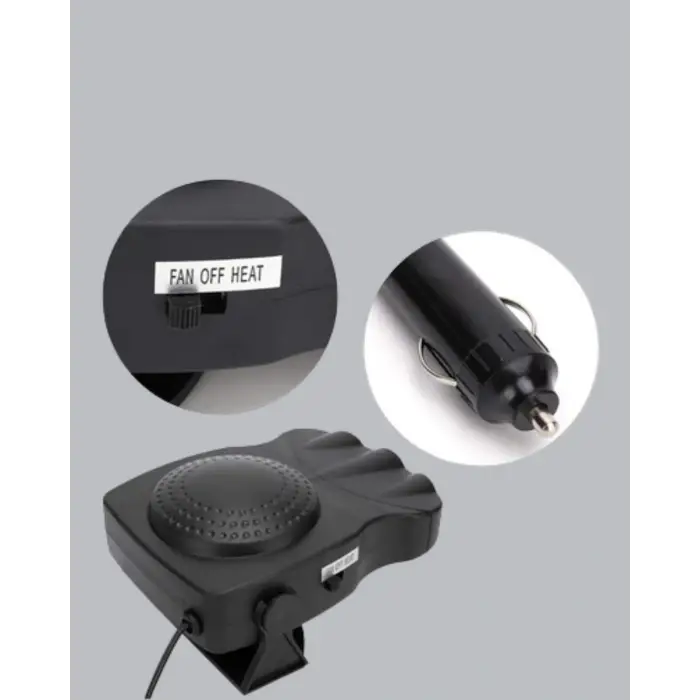 Araç İçi 150W Isıtıcı ve Soğutucu Fan