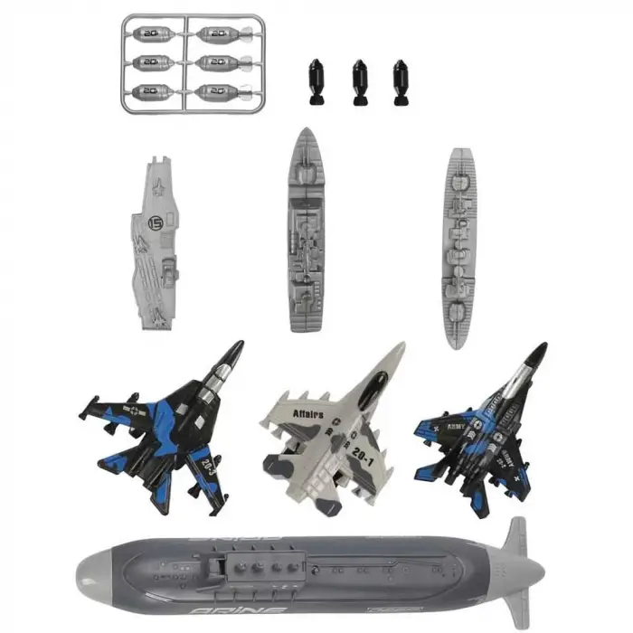 ASKER OYUN SET JET/TRUCK UÇAK GEMİSİ