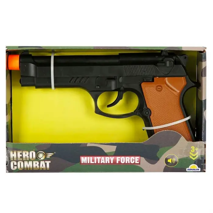 Asker Oyuncak Sesli Tabanca