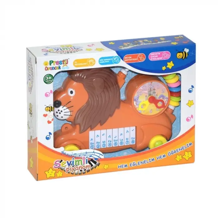 ASLAN-KAPLAN-FİL PİLLİ PİANO KUTULU