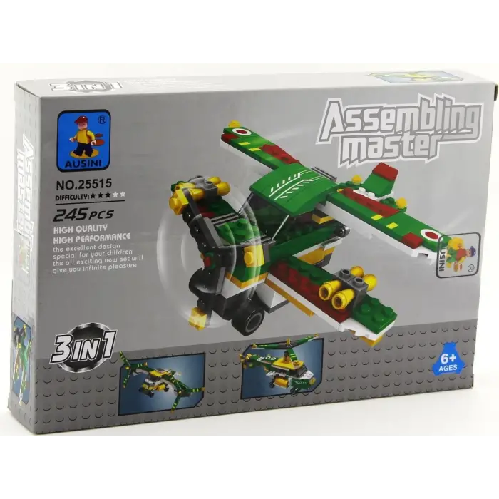 Ausini Askeri Set 3İn1 245 Parça