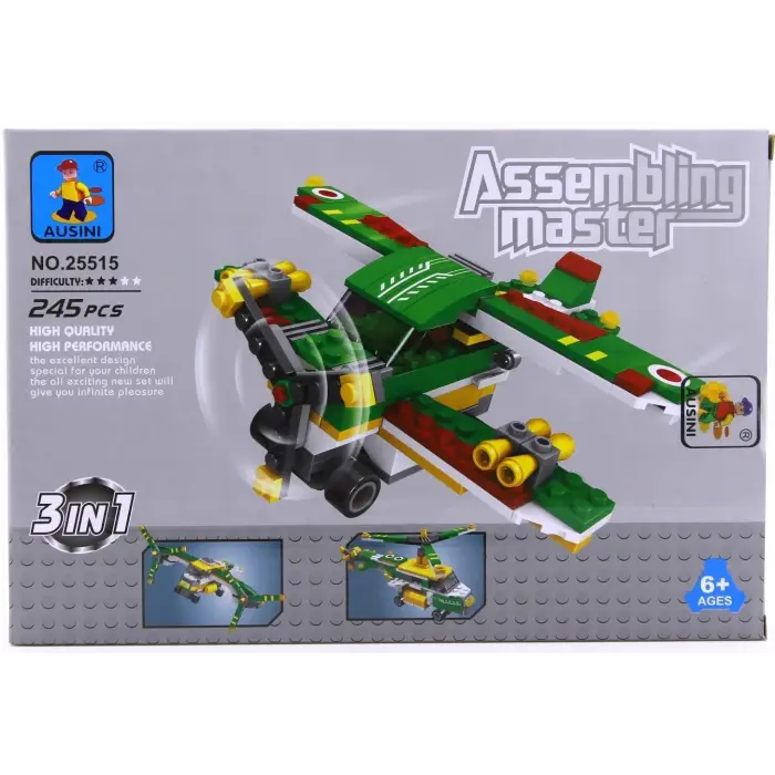 Ausini Askeri Set 3İn1 245 Parça