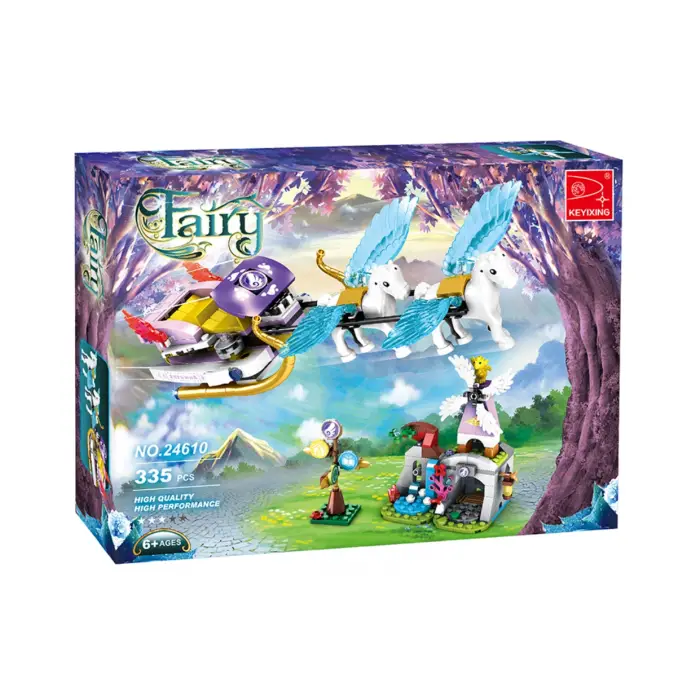 Ausini Fairy  Parça Uçan Atlı Kızak ve Periler