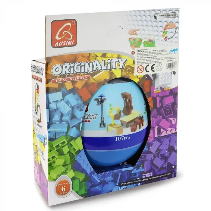 Ausini Özgün Fikirler 107 Parça Yumurta Kutu