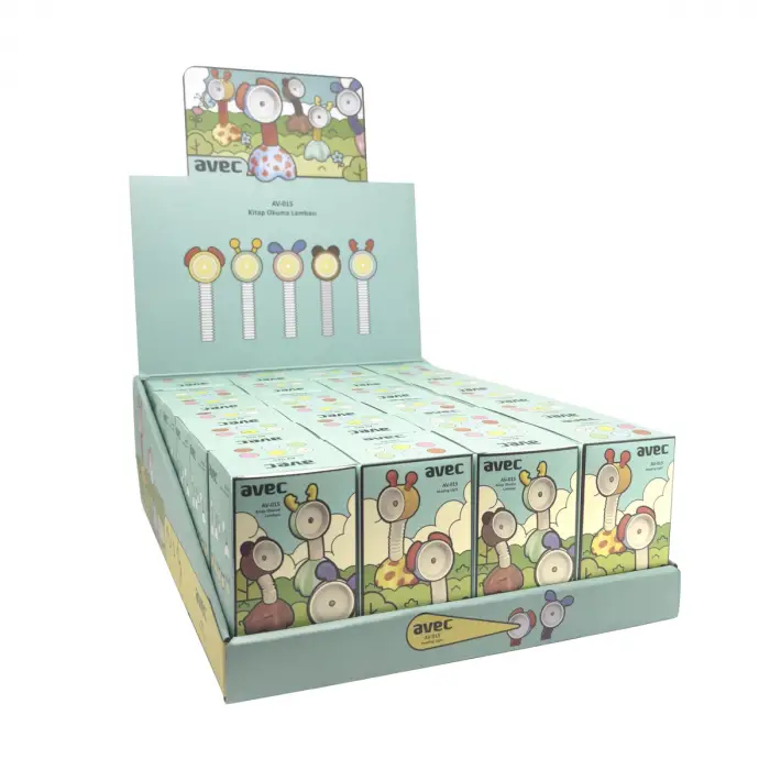 AV-015 PİLLİ KİTAP OKUMA LAMBASI