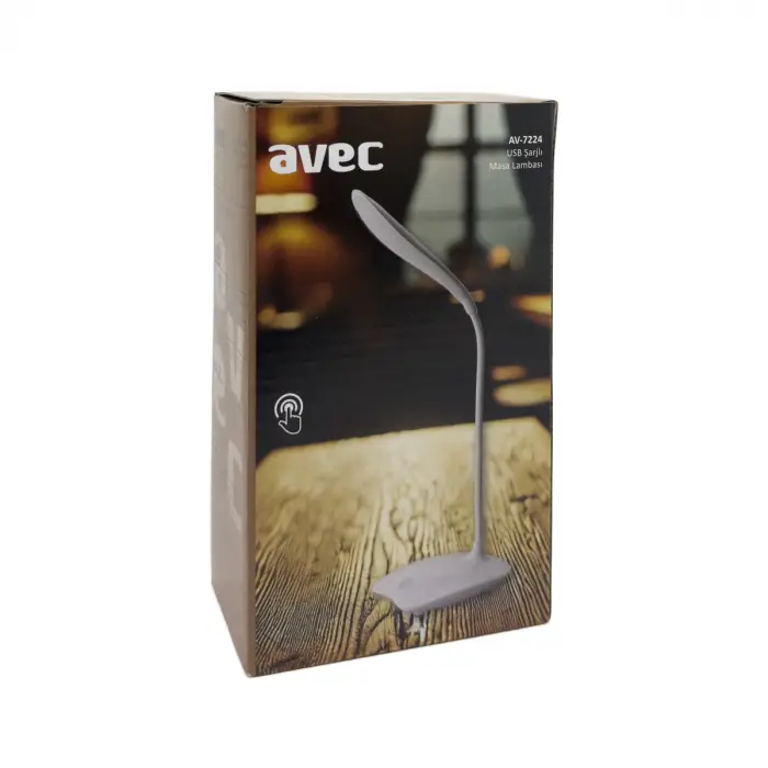 AV-7224 USB ŞARJLI MASA LAMBASI
