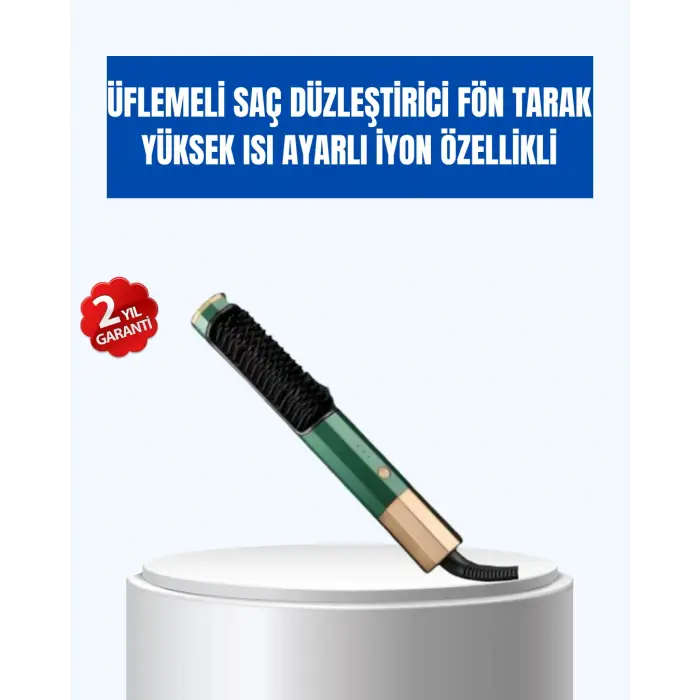 Ayarlanabilir Isı Kontrollü Saç Şekillendirme Seti – Tüm Saç Tipleri İçin Uygun