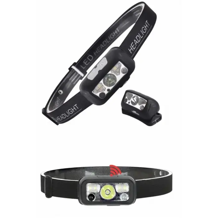 Ayarlanabilir Kafa Lambası Type-c Şarjlı Kompakt Kamp Lambası