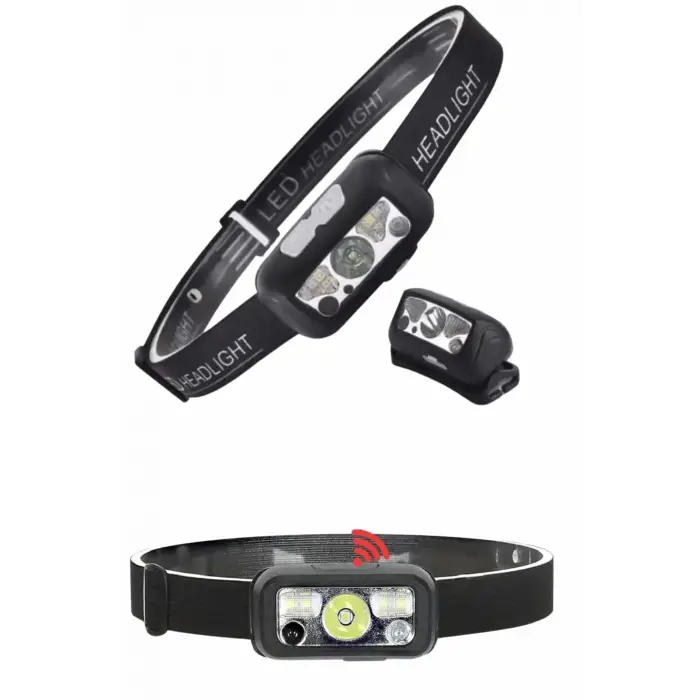 Ayarlanabilir Kafa Lambası Type-C Şarjlı Kompakt Kamp Lambası