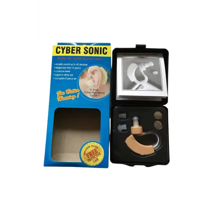 Ayarlanabilir Tekli Kulak İçi İşitme Ses Amplifikatörü Yüksek Ses Kaliteli İşitme Cihazı Tekli