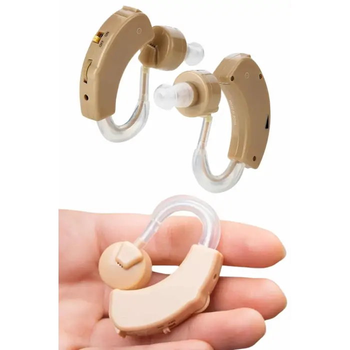 Ayarlanabilir Tekli Kulak İçi İşitme Ses Amplifikatörü Yüksek Ses Kaliteli İşitme Cihazı Tekli