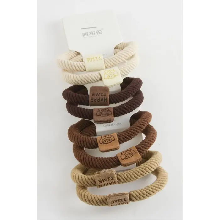 Ayıcık Lastikli Toka 2 Adet