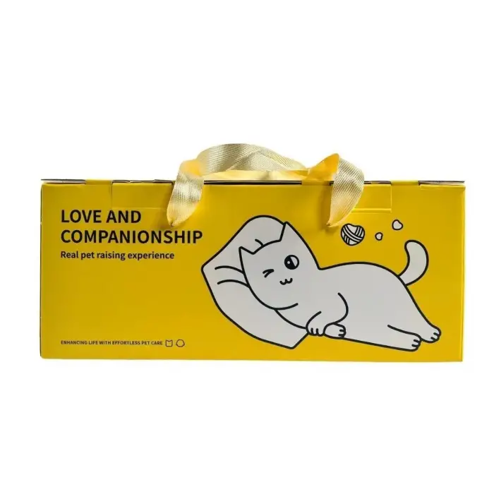 B&D Kedi El Çantası Sarı