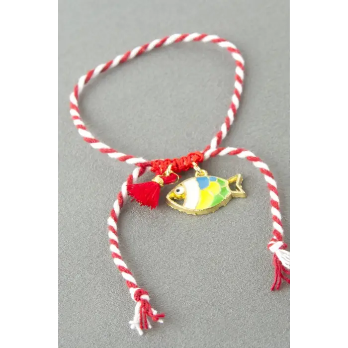 Balık Püskül Marteniçka İp Bileklik