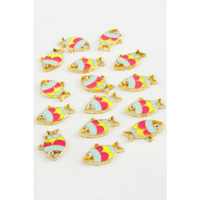 Balık Tek Kulp Mineli Bileklik ve Kolye Ucu Aparatı 1 Adet