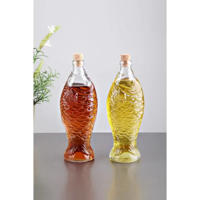 Balık Yağdanlık - Sirkelik Şişe 2li Set (336336)