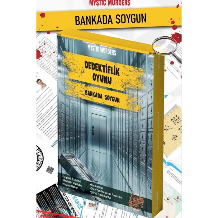 Bankada Soygun Dedektif Dava Çözme Oyunu