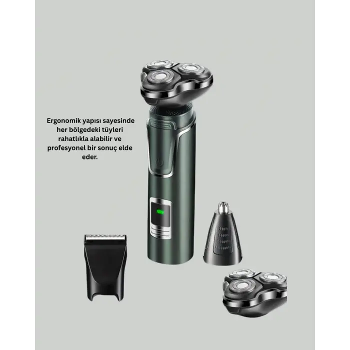 Başlıklı Şarjlı Tıraş ve Bakım Cihazı