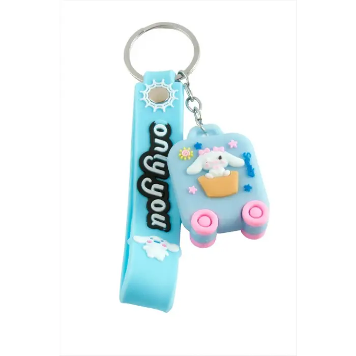 Bavul Silikon Anahtarlık