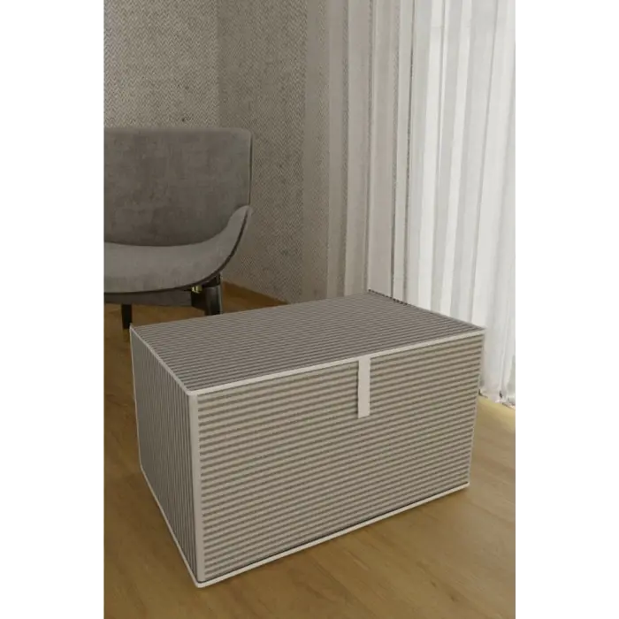 Baza Altı Boy Çok Amaçlı Düzenleyici Kutu Organizer Cırt Cırtlı Hurç 19cm X 40cm X 50cm (1 Adet)