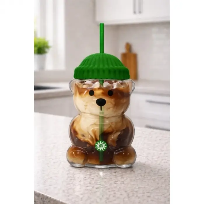 Bearista Plastik Soğuk İçecek Bardağı