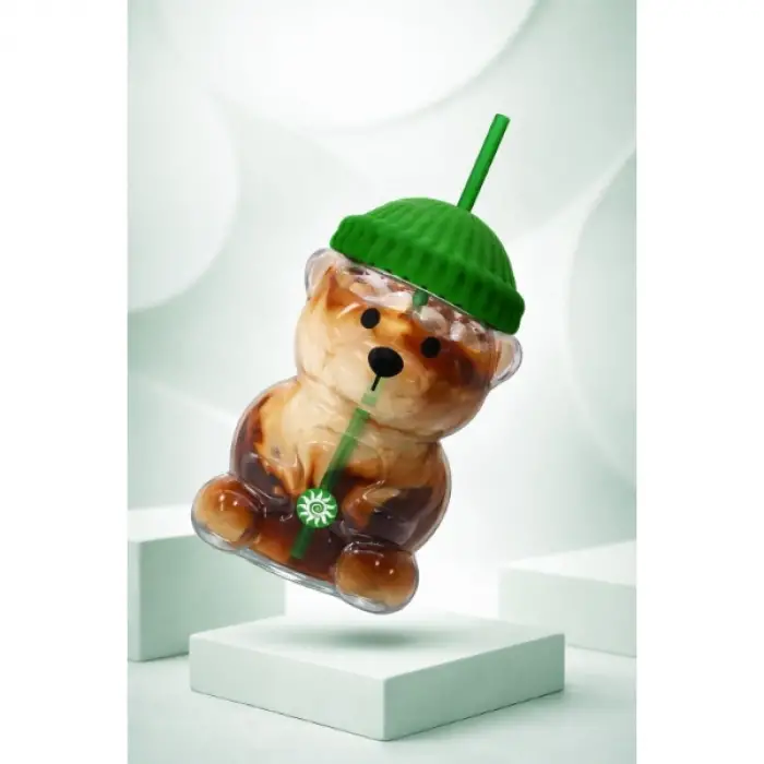Bearista Plastik Soğuk İçecek Bardağı