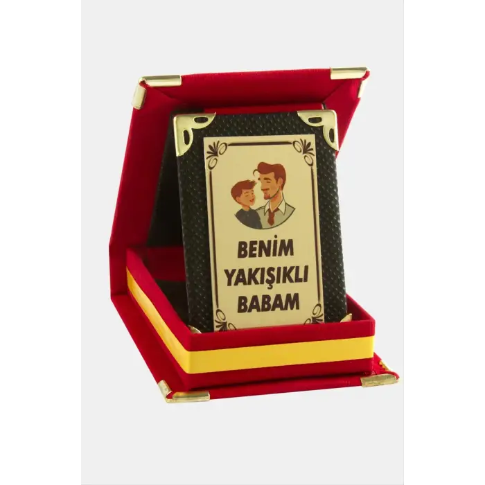 Benim Yakışıklı Babam Plaketi