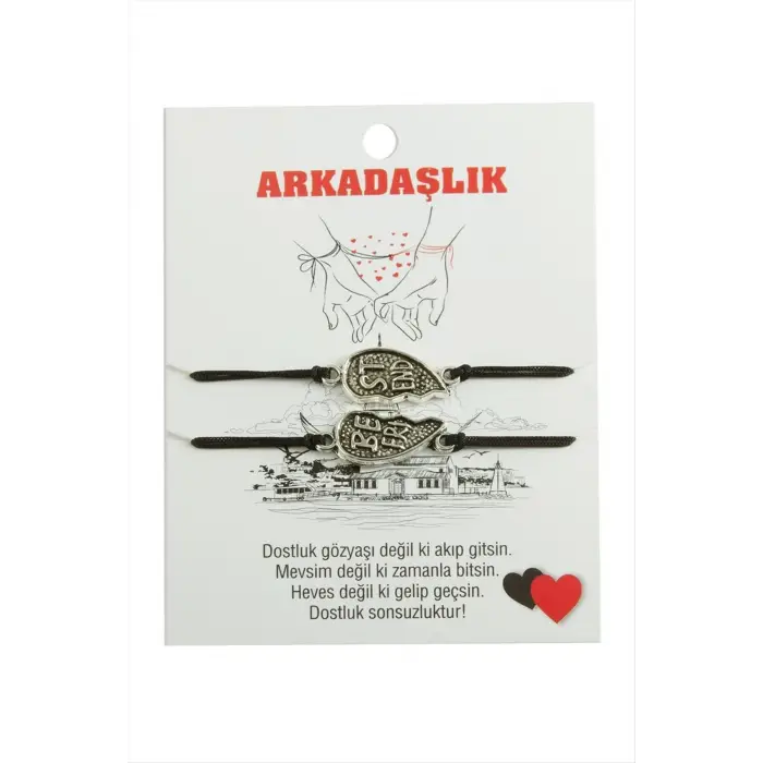 Best Friends Arkadaş Deri Bileklik