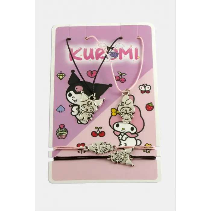 Best Friends Arkadaş Deri Set Kolye