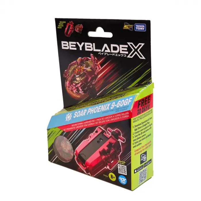 BEY12000 Beyblade Delüks Set Soar Phoenix 9-60GF-TP9324