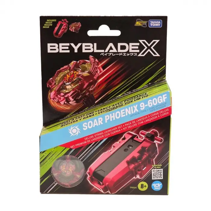 BEY12000 Beyblade Delüks Set Soar Phoenix 9-60GF-TP9324