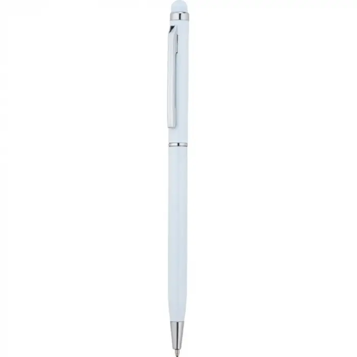 Beyaz Renk Tükenmez Metal Kalem